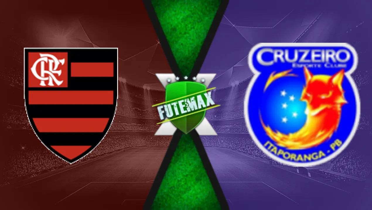 Futemax Assistir Flamengo x Cruzeiro Itaporanga ao vivo HD 05/01/2025